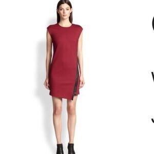 Ohne Titel Asymmetrical Zipper Dress
